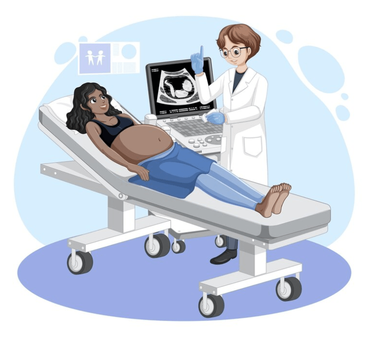 Ultrasound for non-invasive body scanning.