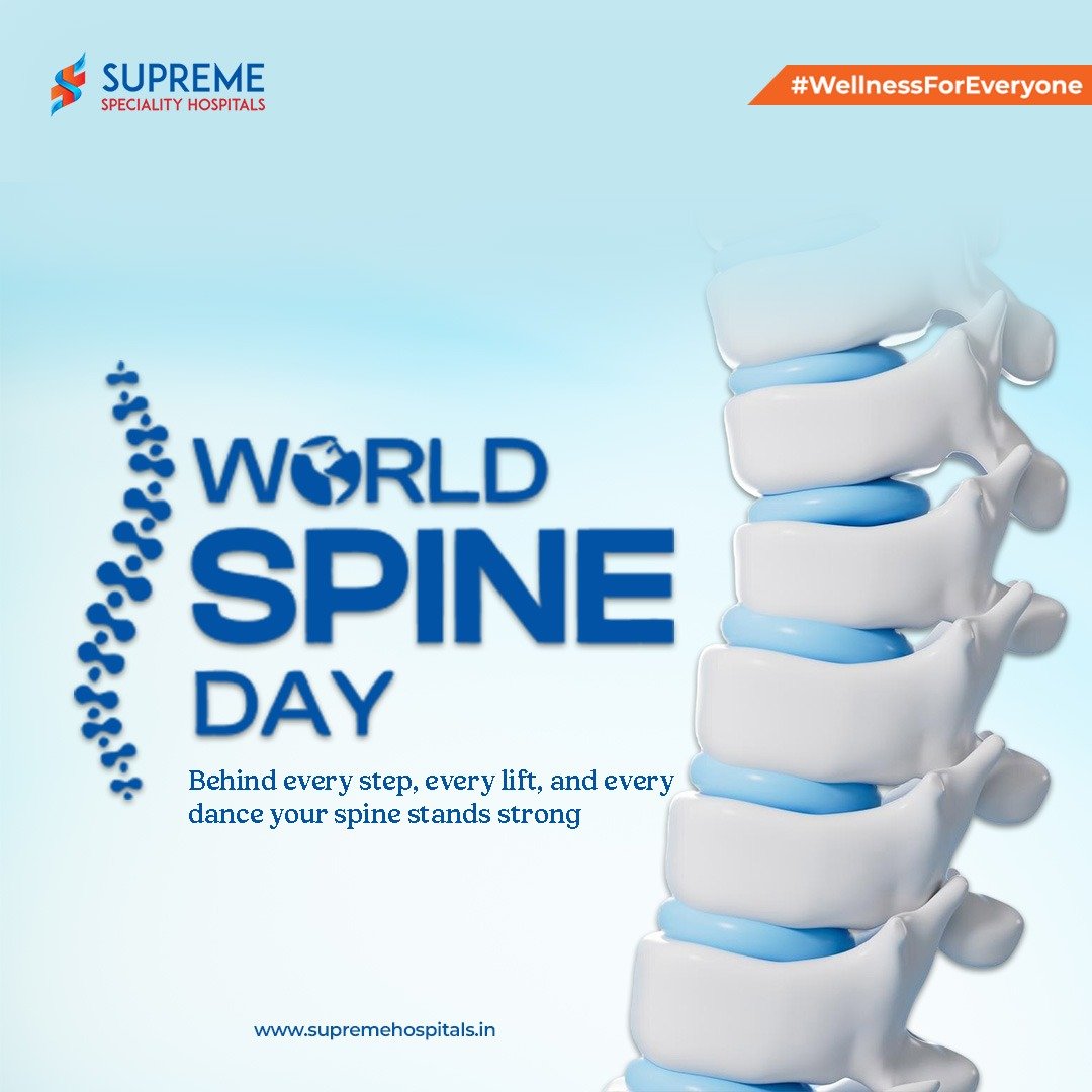 "The Spine's Superpowers"The Shape-Shifter: Your spine goes from 33 bones to around 26 as you grow.The Guardian: It's the ultimate protector, shielding your body's main nerve highway—the spinal cord.The Time-Traveler: It helps you "grow" slightly taller every single night.Learn more & assess your risk: 📞 044 6745 3535 | 🌐 www.supremehospitals.in#SpineSuperpowers #HumanBody #supremehospitals